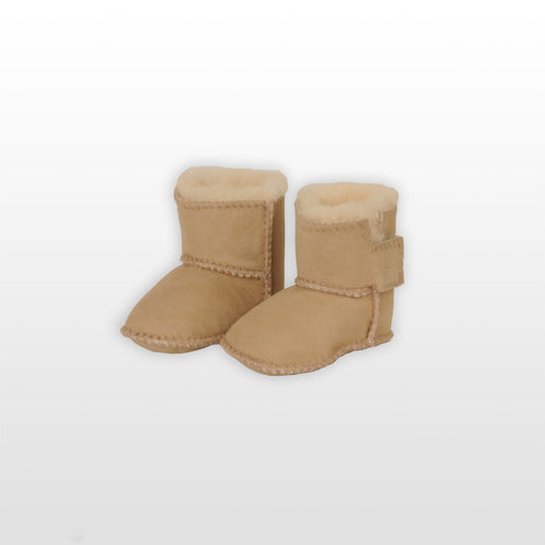 Baby Sheepskin Ugg Boots with Velcro Fastening