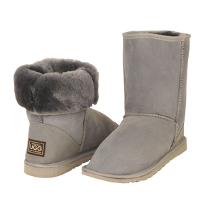 Grey and 2025 black uggs