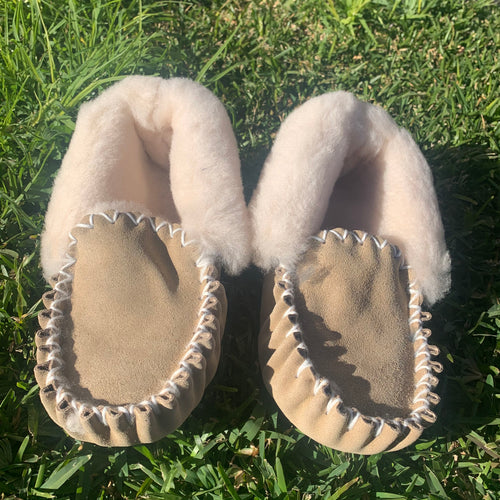 Soft sole Moccasins - Beige
