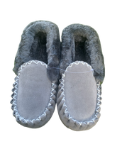Load image into Gallery viewer, Thick Sole Moccasins -  Grey
