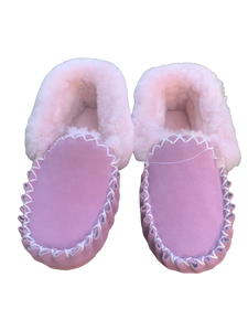 Thick Sole Moccasins - Pink
