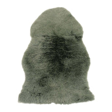 Load image into Gallery viewer, GREEN TEA - XXL - GREEN LONG WOOL SHEEPSKIN RUG - AUSTRALIAN MERINO SHEEPSKIN