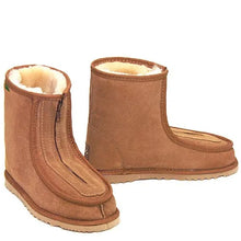 Load image into Gallery viewer, Front Zip Deluxe Ugg Boots – Chestnut MEDICAL HEALTH RANGE