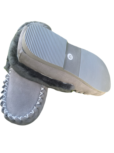 Soleless 2024 moccasin slippers