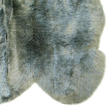 Load image into Gallery viewer, GREEN TEA - QUAD 180 X 110CM - LONG WOOL SHEEPSKIN RUG - AUSTRALIAN MERINO SHEEPSKIN